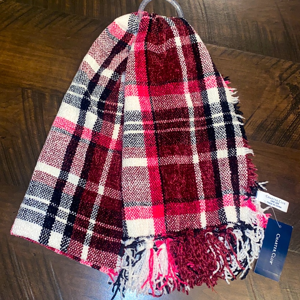 Plaid scarf